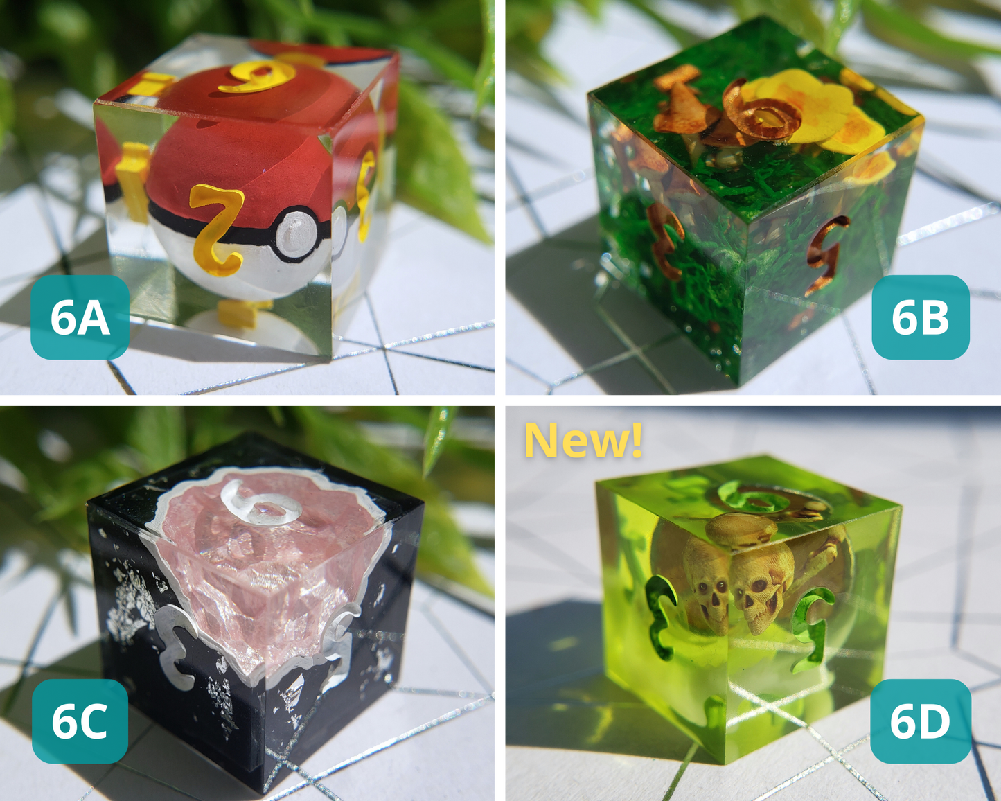 Dice Singles | Mix & Match Single Dice