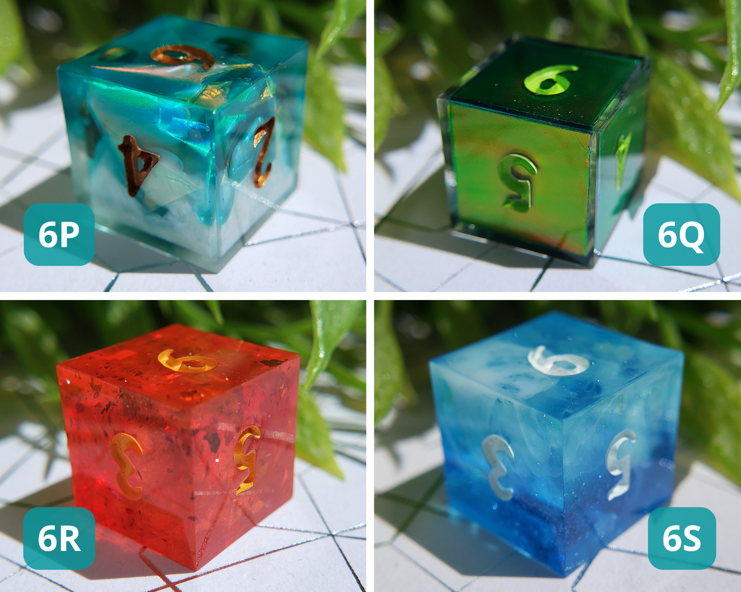 Dice Singles | Mix & Match Single Dice