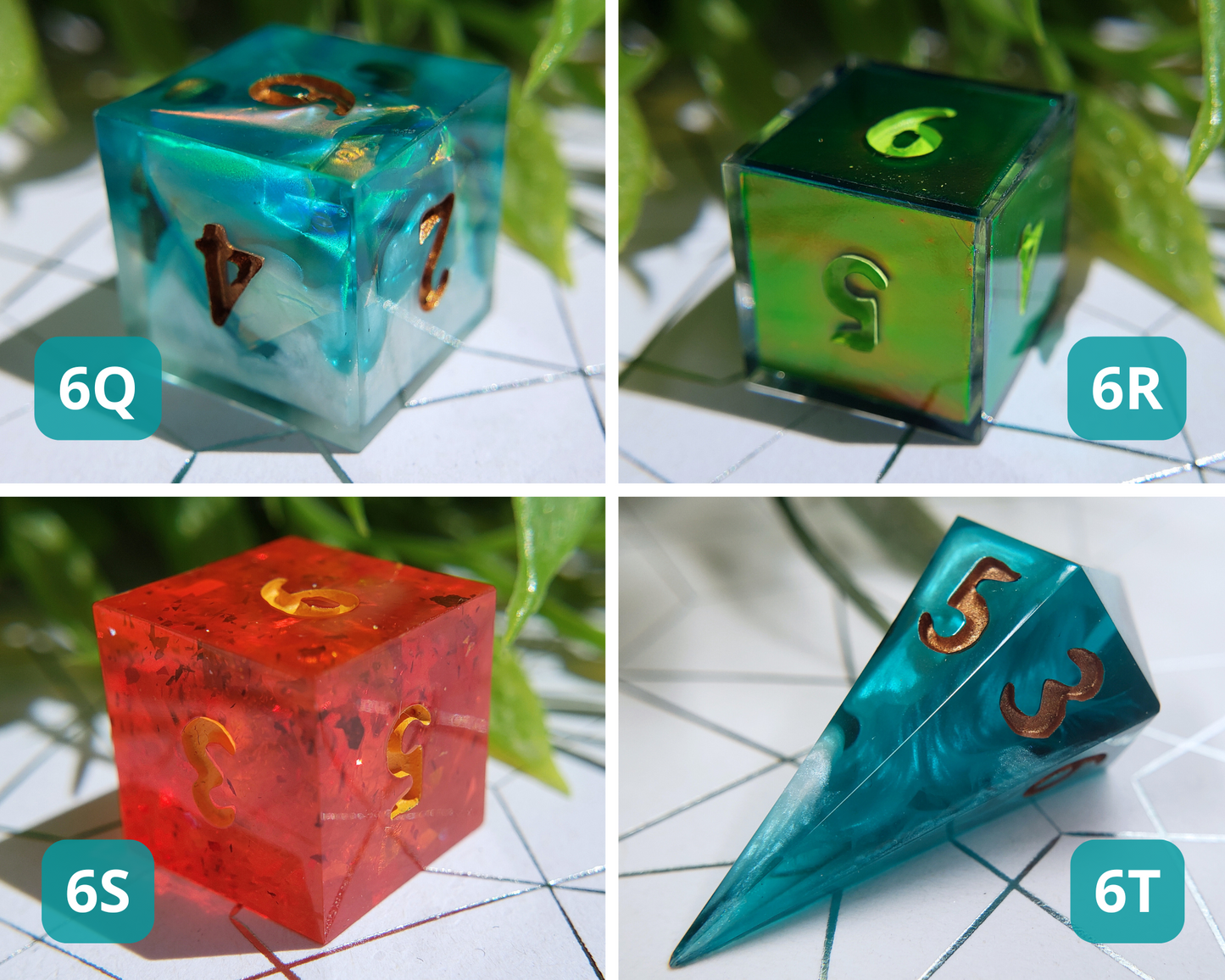 Dice Singles | Mix & Match Single Dice
