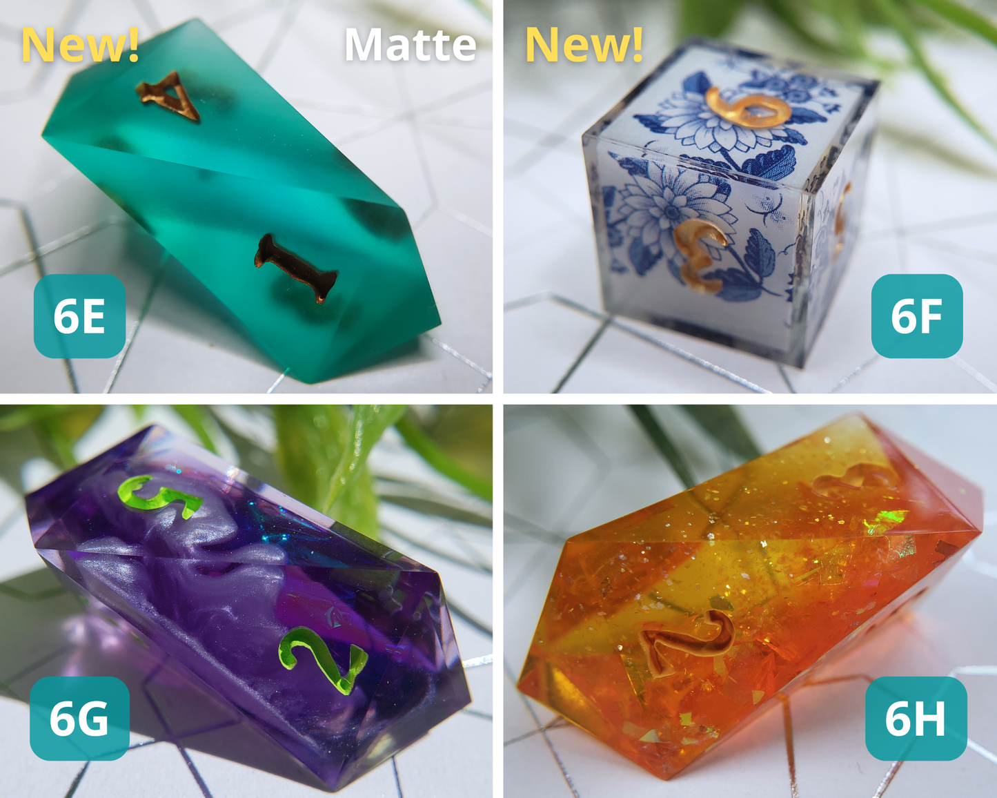 Dice Singles | Mix & Match Single Dice