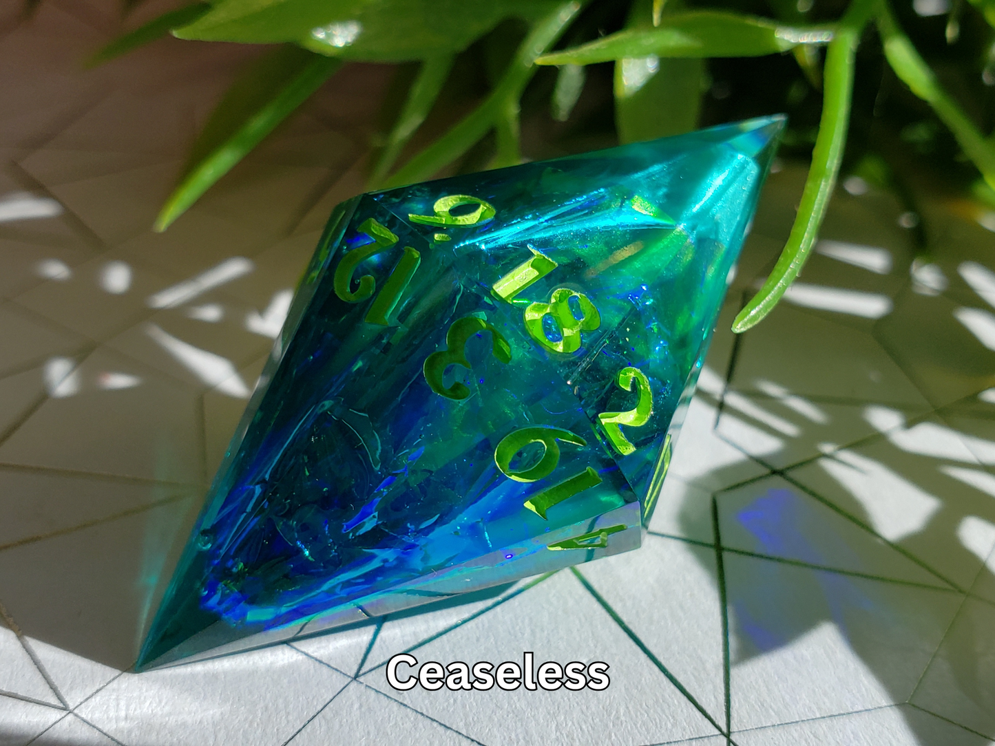 Gem-Shaped 'Stabby' D20