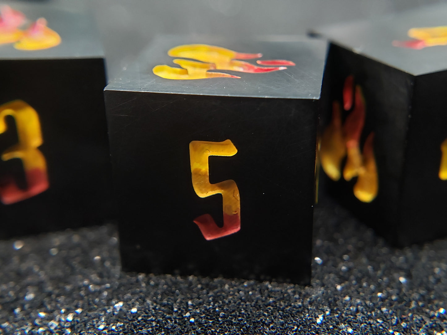 Inferno | Fireball Damage D6 Set