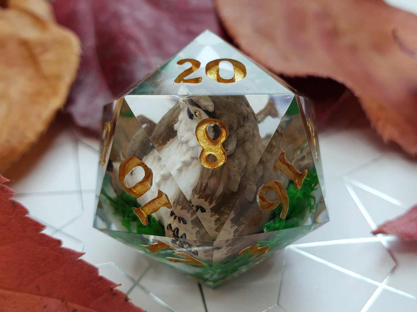 Owlbear Cub | Jumbo D20
