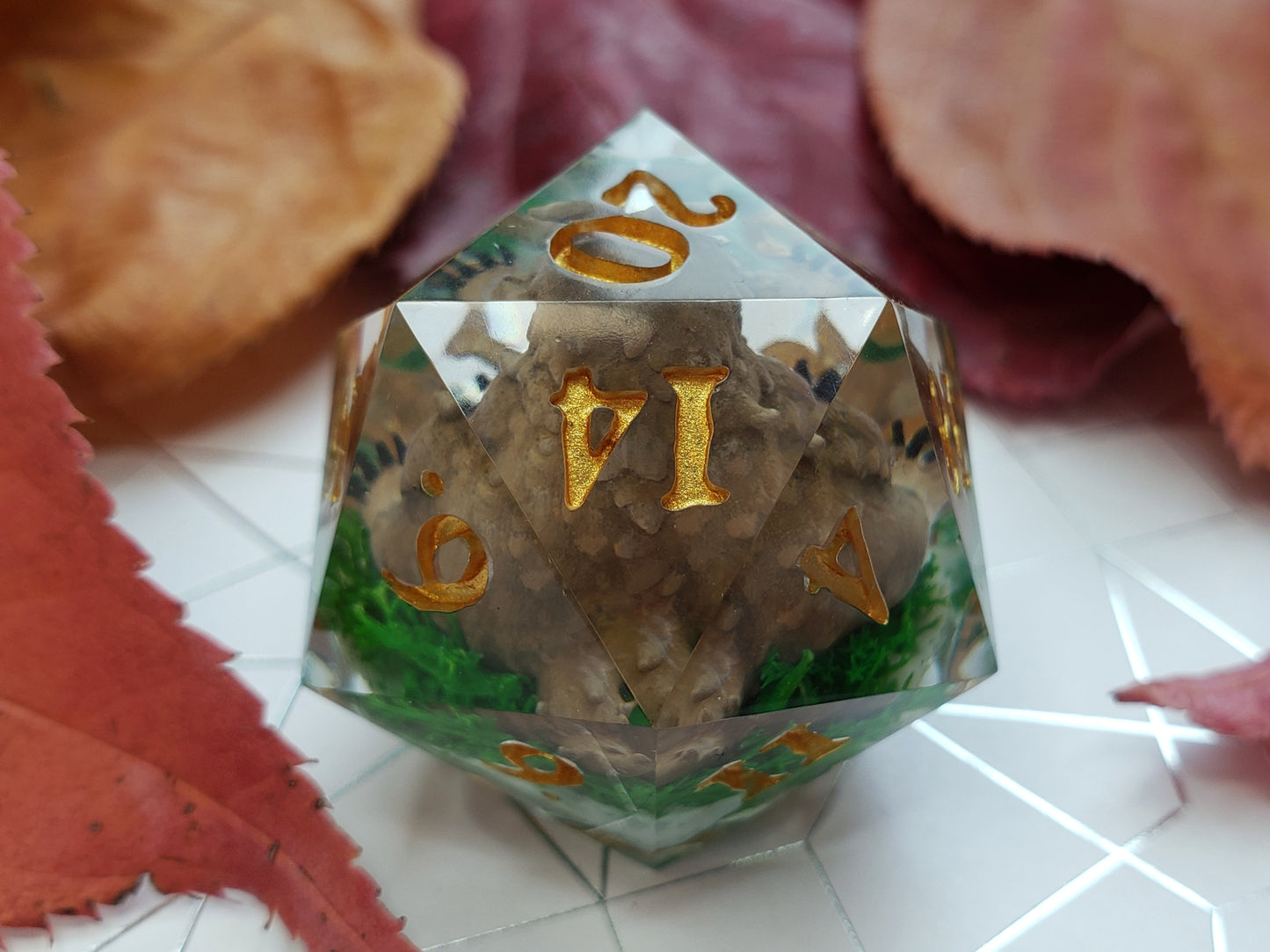 Owlbear Cub | Jumbo D20
