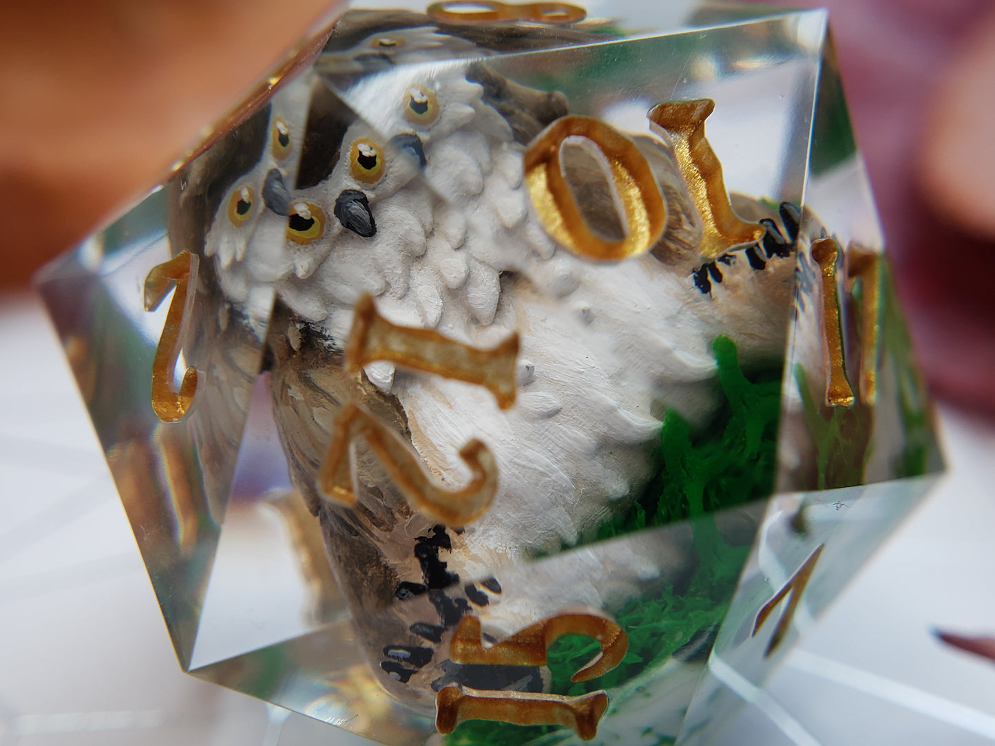 Owlbear Cub | Jumbo D20