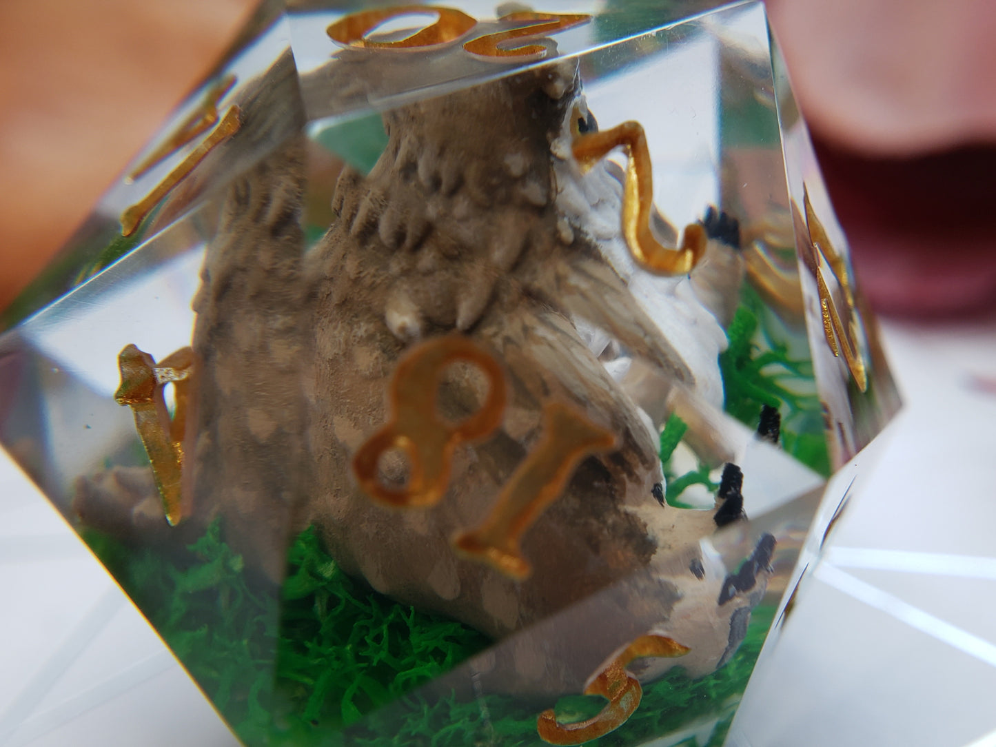 Owlbear Cub | Jumbo D20