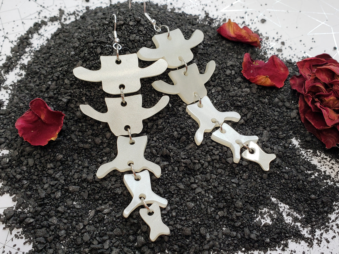 Deer Vertebrae Earrings