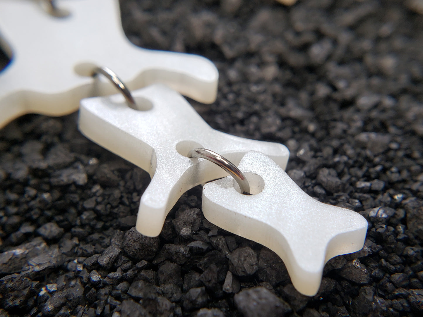 Deer Vertebrae Earrings