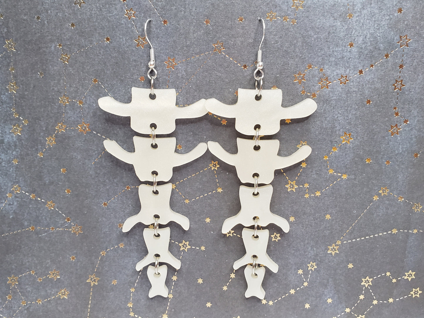 Deer Vertebrae Earrings