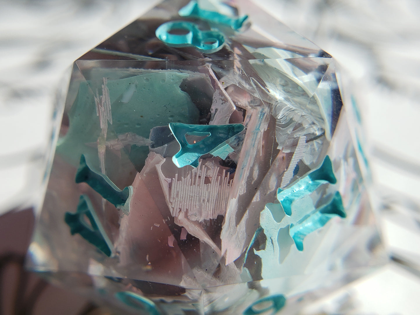 Coral Forest | Recycled Resin Jumbo D20