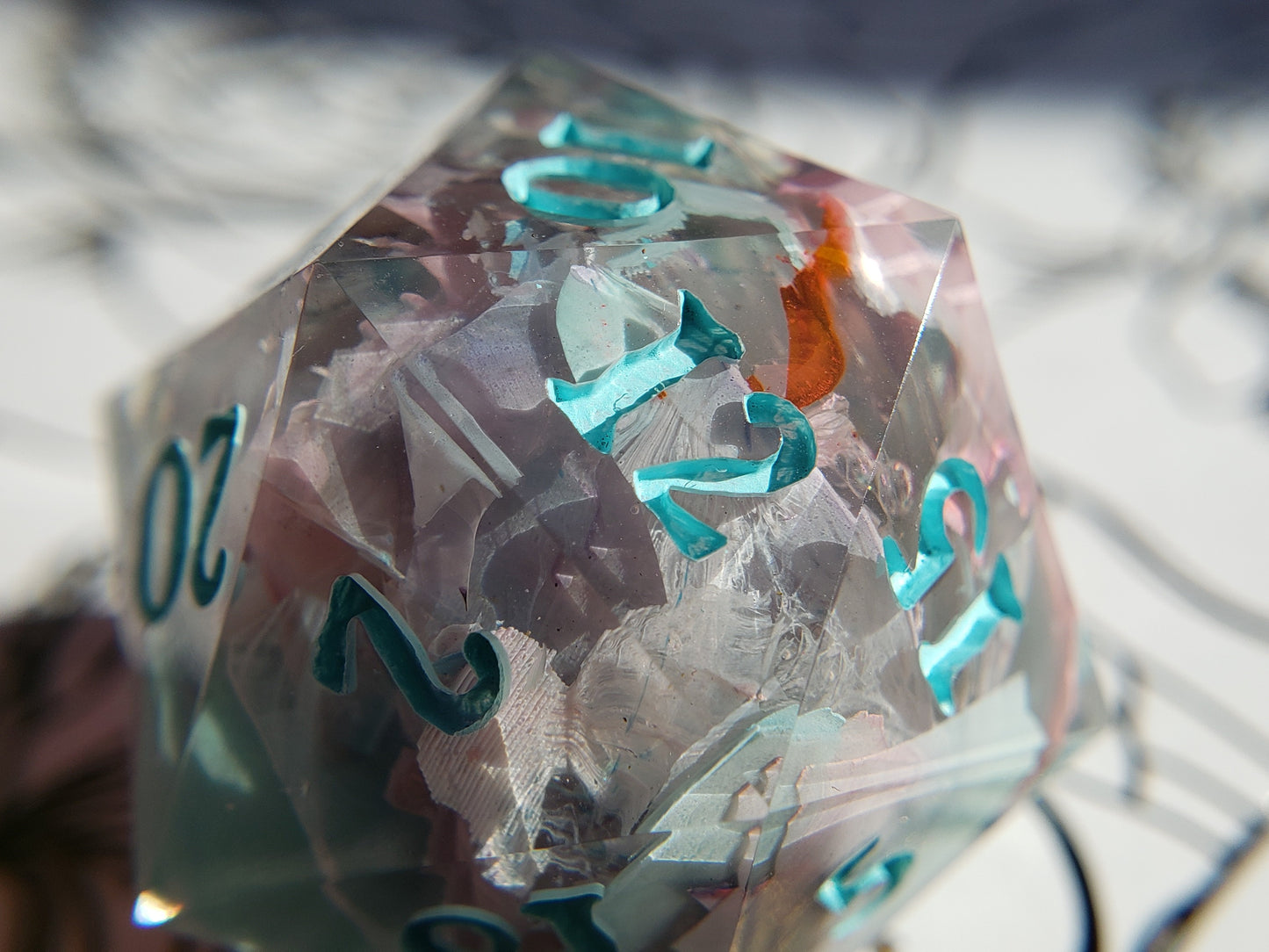 Coral Forest | Recycled Resin Jumbo D20