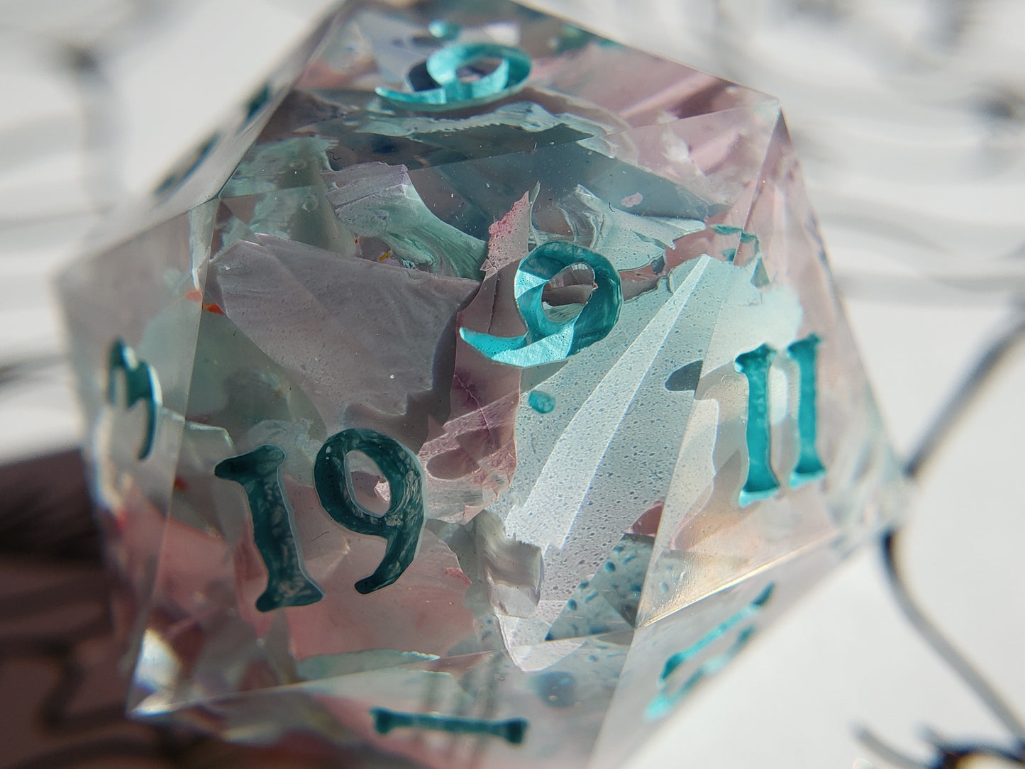 Coral Forest | Recycled Resin Jumbo D20