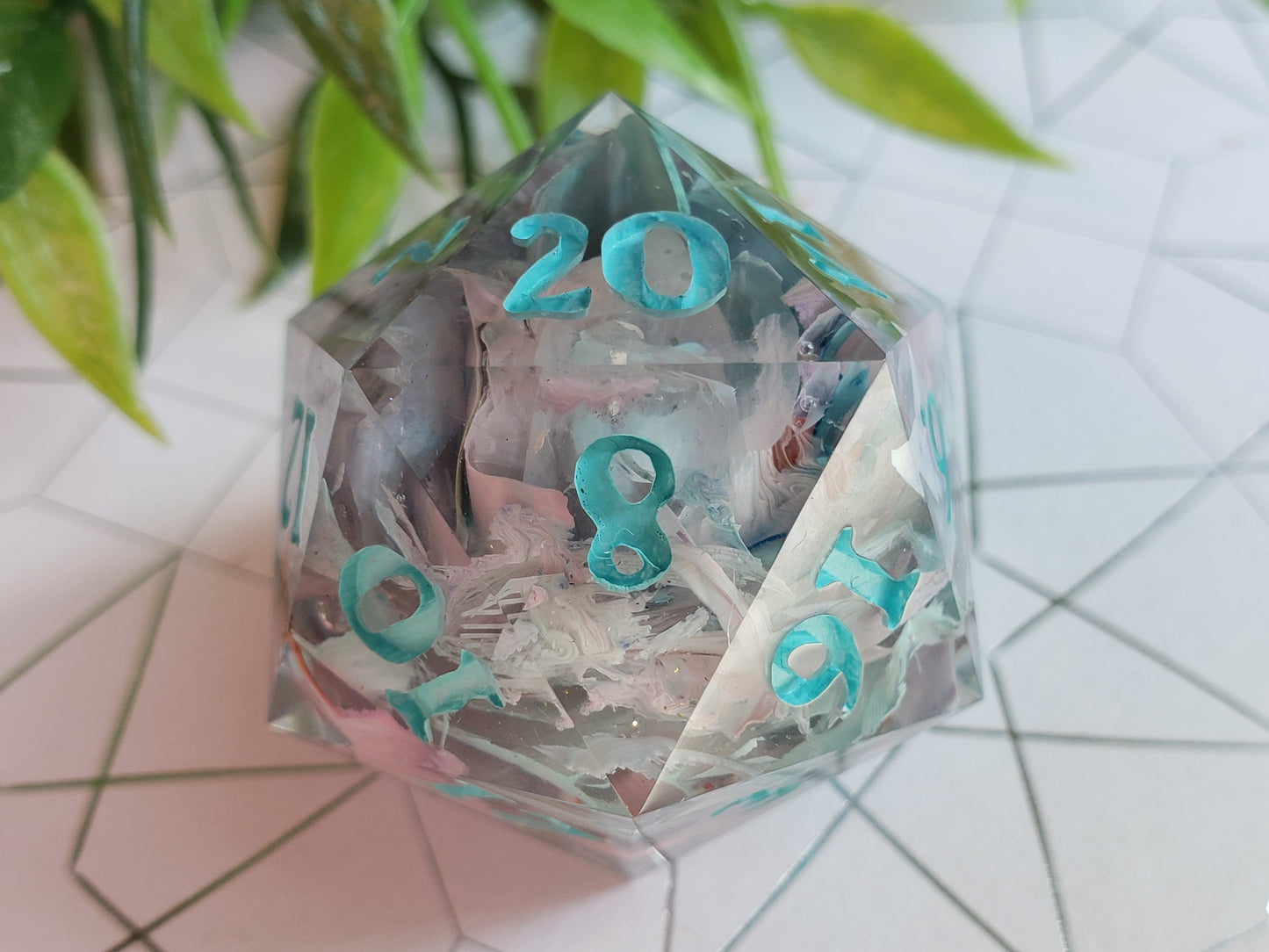 Coral Forest | Recycled Resin Jumbo D20
