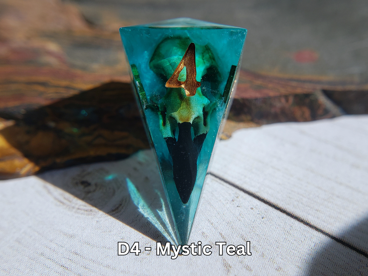 Raven Skull Dice Singles