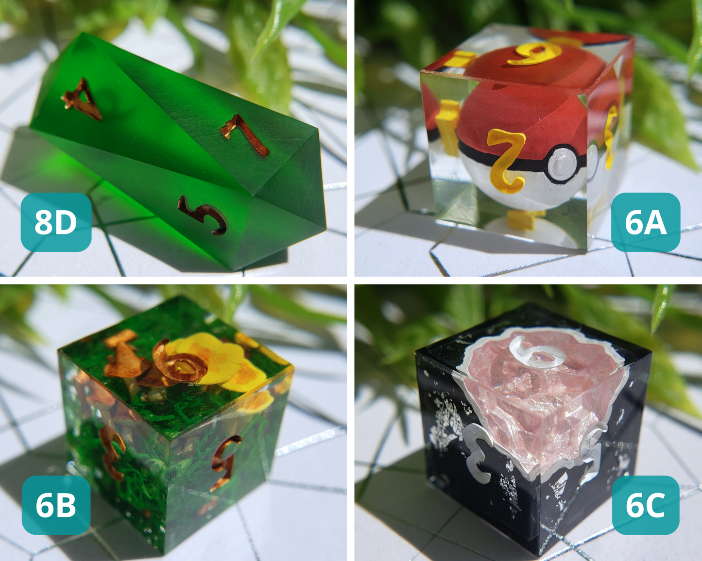 Dice Singles | Mix & Match Single Dice