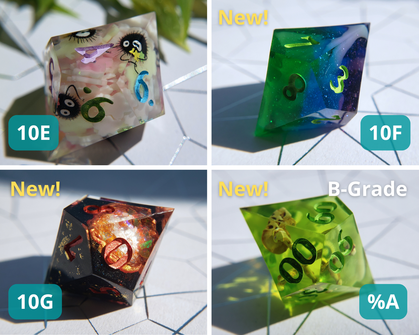 Dice Singles | Mix & Match Single Dice