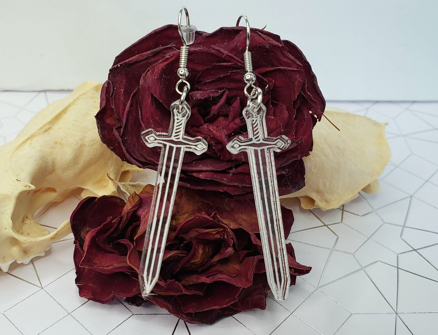 Sword Earrings