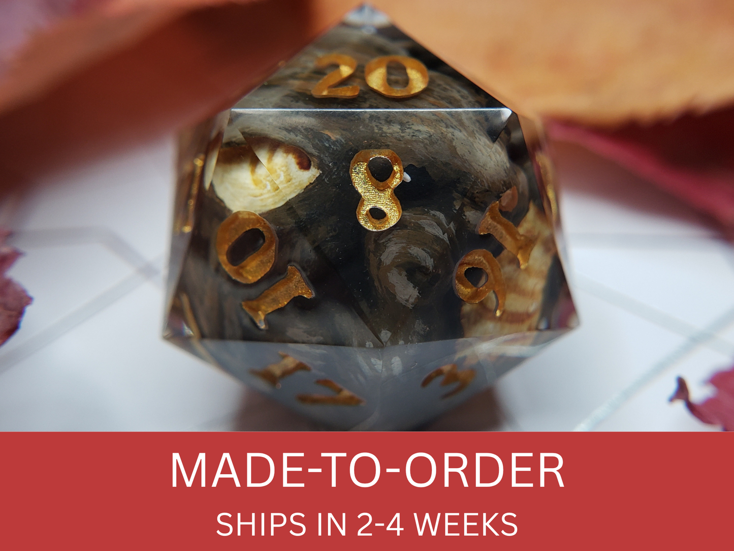 Brown Rat Netsuke | Single D20 [Made-to-Order]