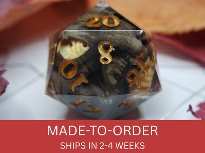Brown Rat Netsuke | Single D20 [Made-to-Order]