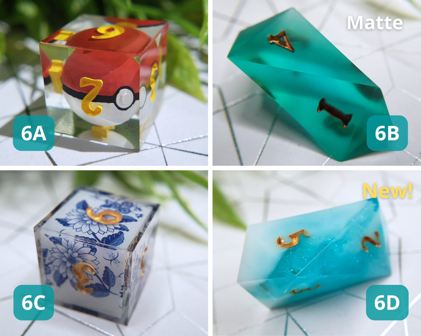 Dice Singles | Mix & Match Single Dice