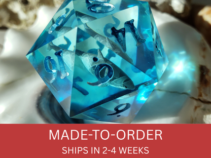 Blåhaj Blast | Jumbo D20 [Made-to-Order]