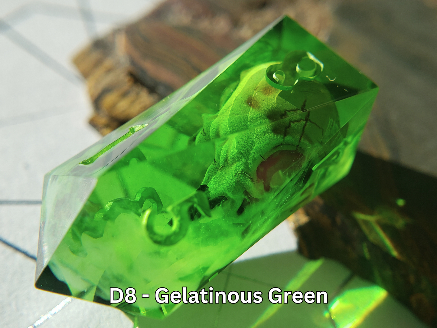 Raven Skull Dice Singles