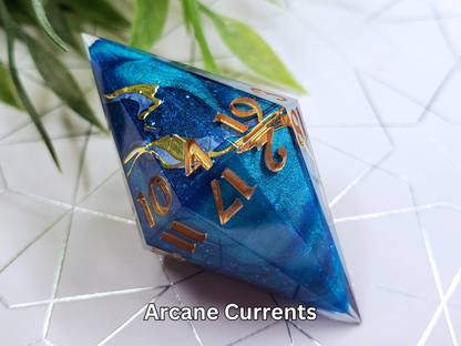 Gem-Shaped 'Stabby' D20