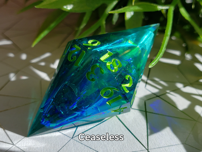 Gem-Shaped 'Stabby' D20