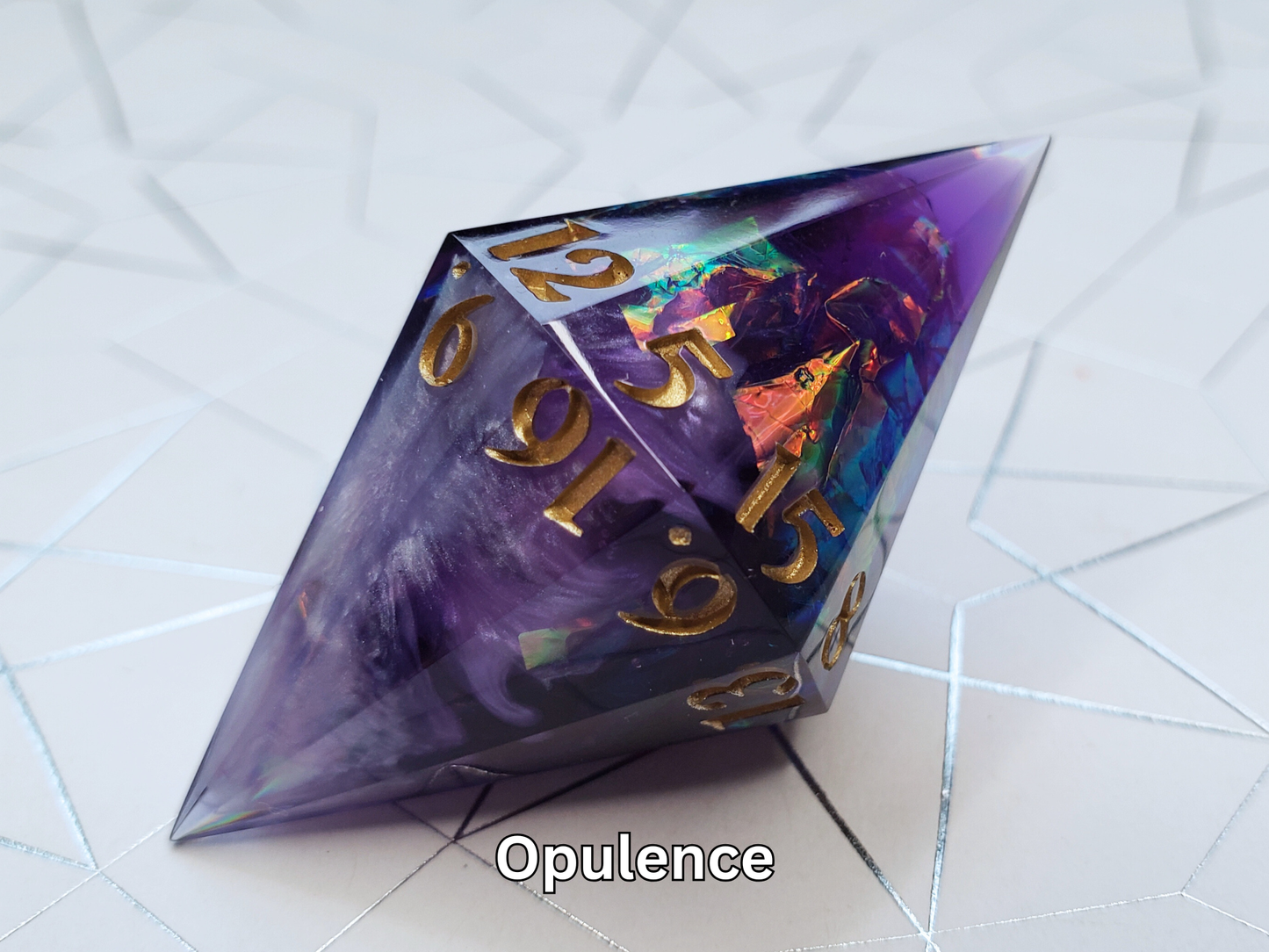 Gem-Shaped 'Stabby' D20