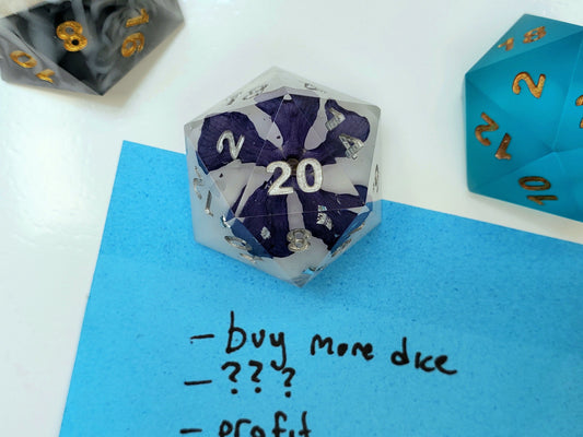 D20 Fridge Magnet