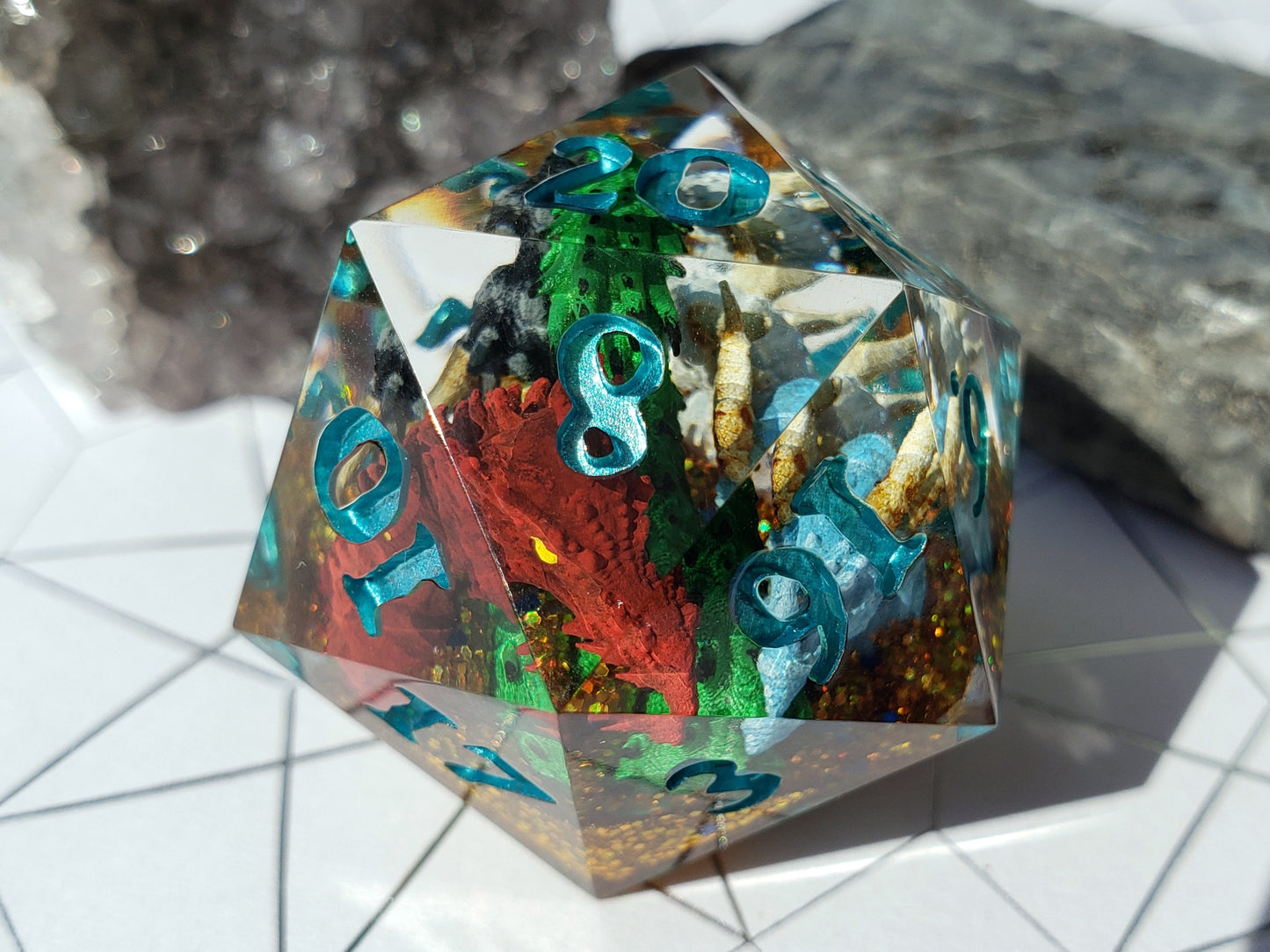 Tiamat | Jumbo D20 [Made-to-Order]