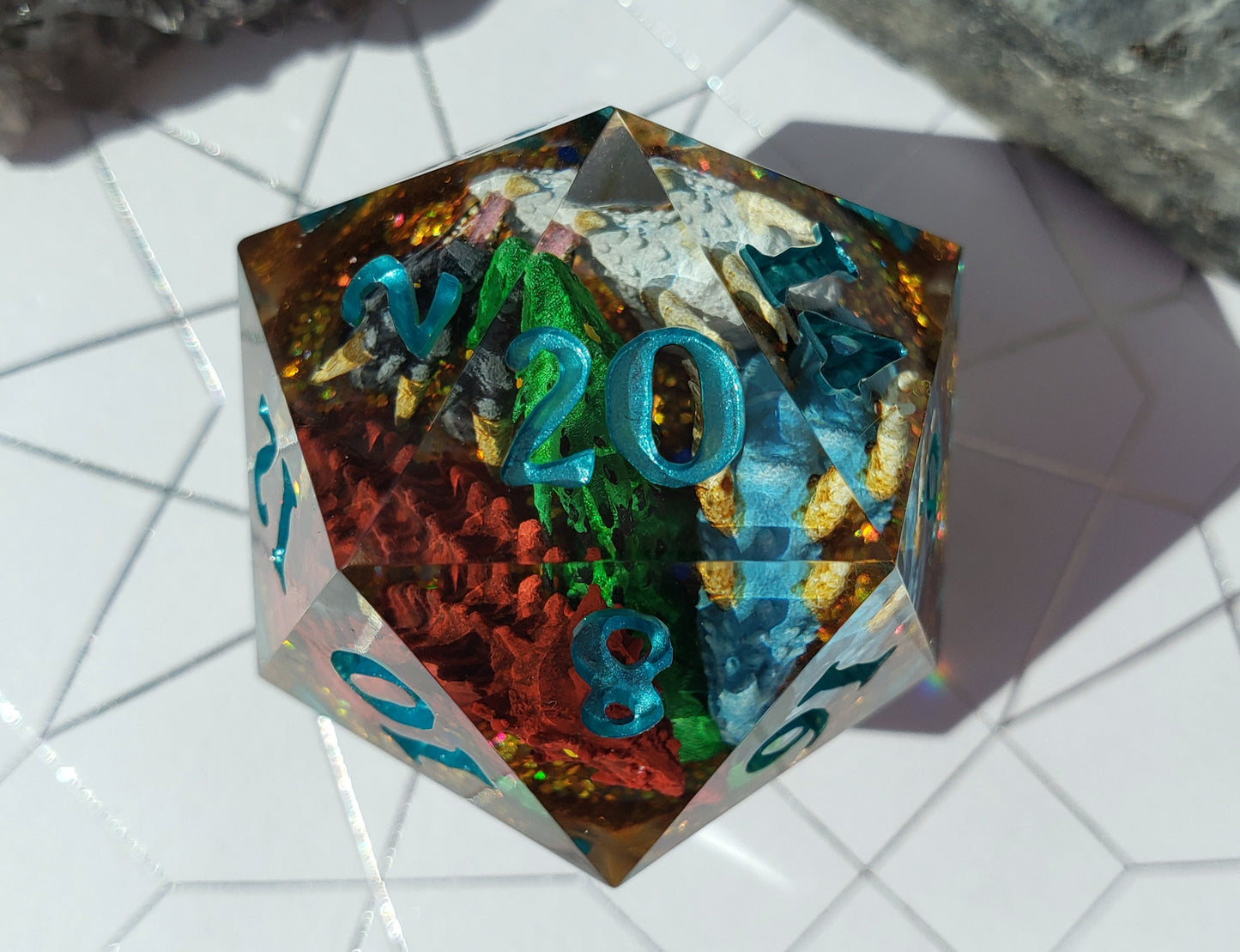 Tiamat | Jumbo D20 [Made-to-Order]
