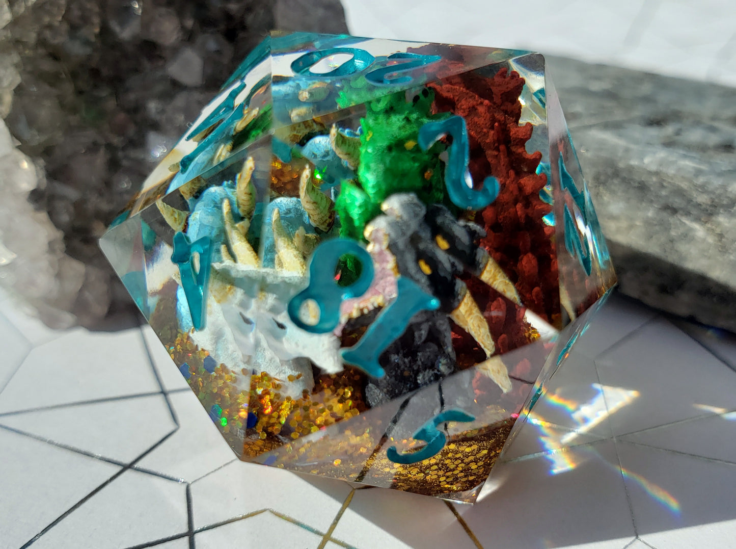 Tiamat | Jumbo D20 [Made-to-Order]