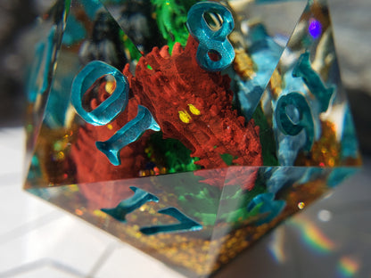 Tiamat | Jumbo D20 [Made-to-Order]