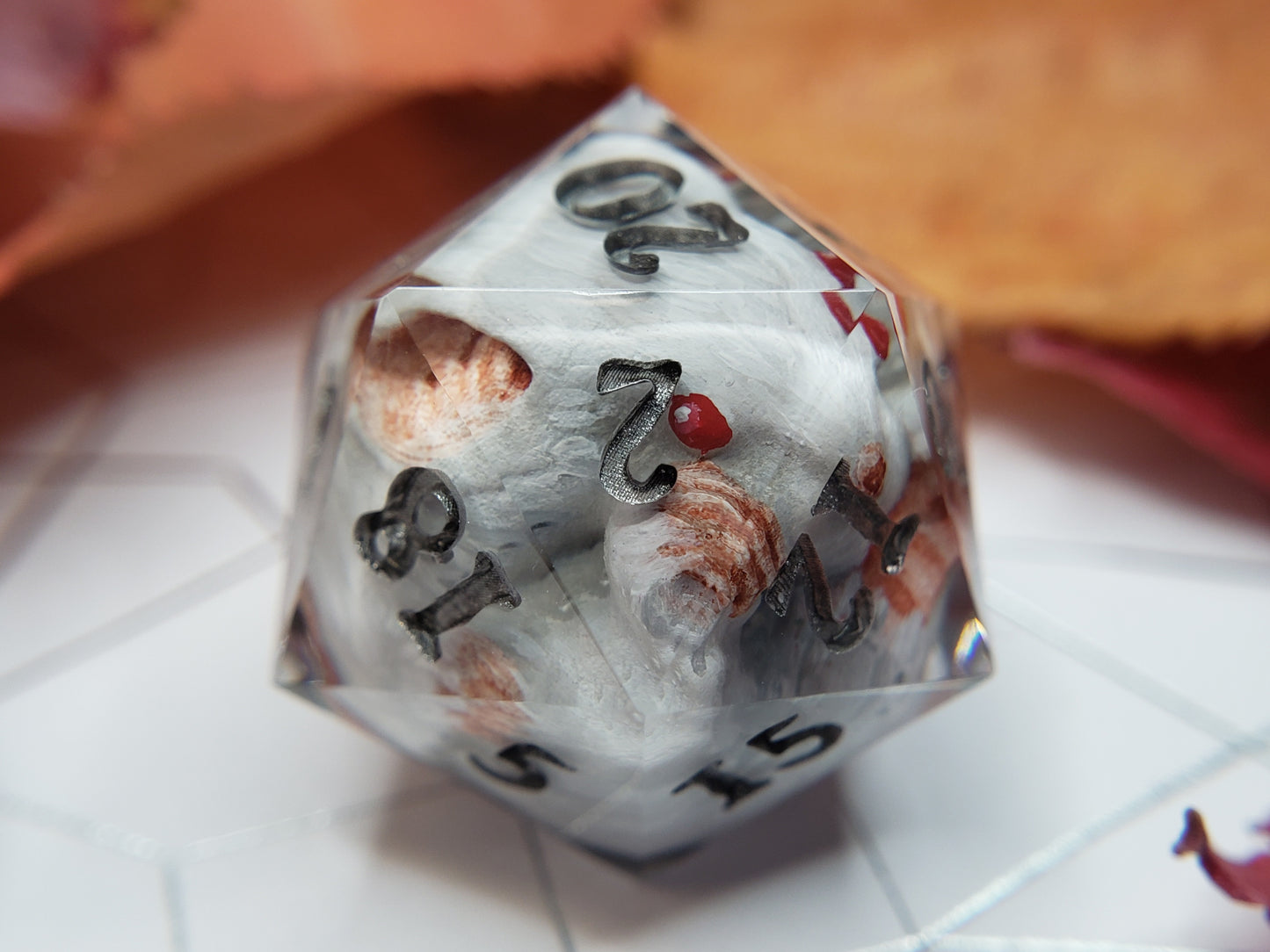 Albino Rat Netsuke | Single D20 [Made-to-Order]