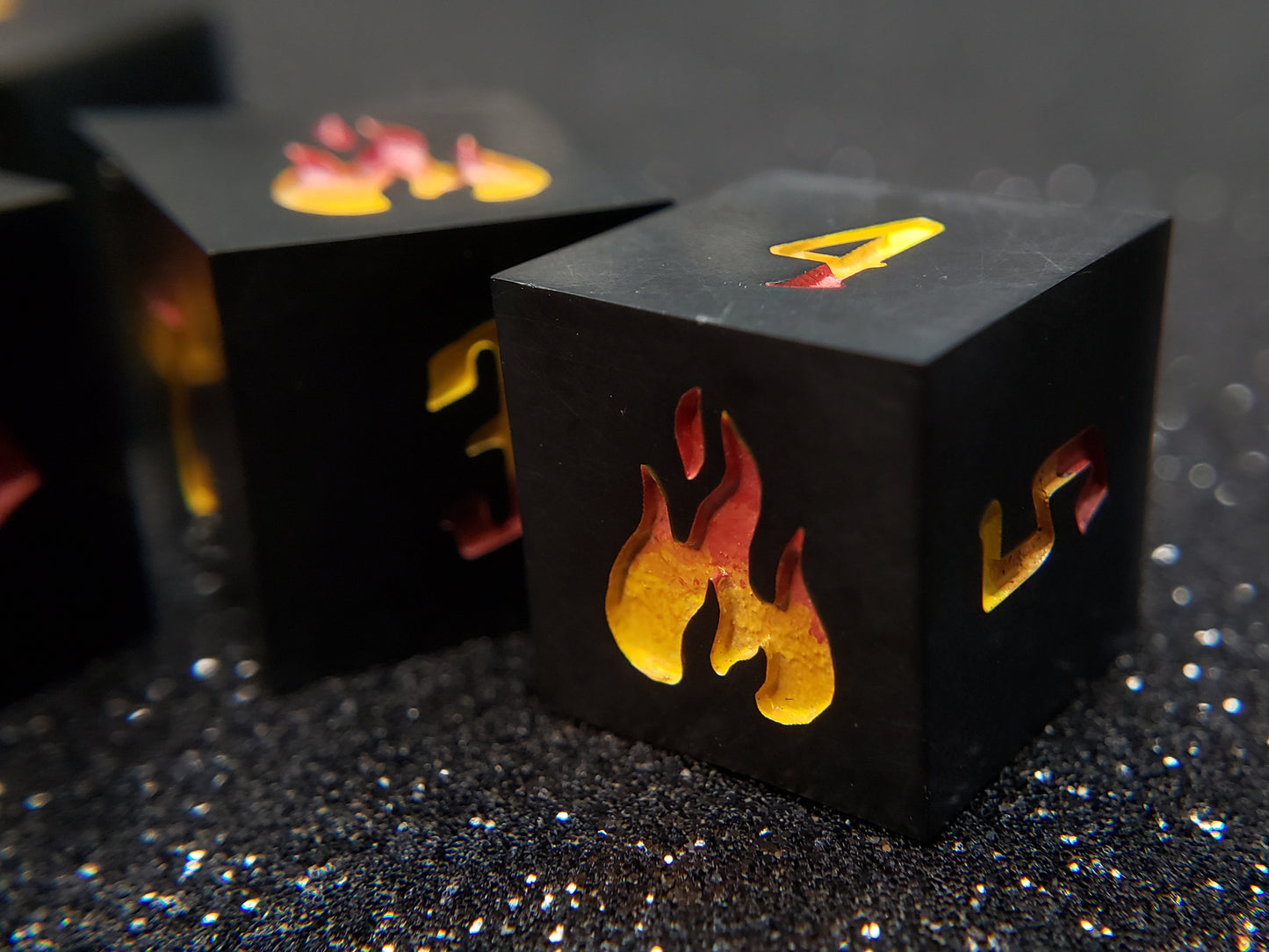Inferno | Fireball Damage D6 Set