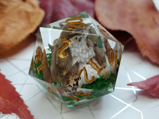 Owlbear Cub | Jumbo D20
