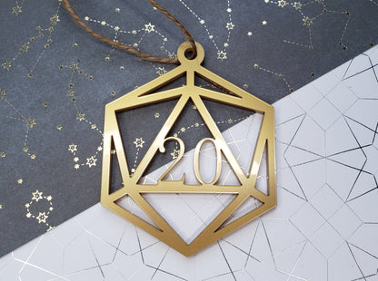 D20 CRITmas Tree Ornament