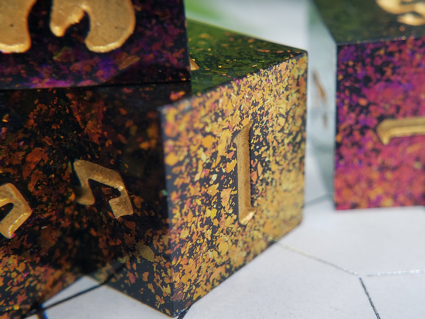 Sparks | Fireball Damage D6 Set