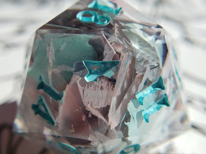 Coral Forest | Recycled Resin Jumbo D20