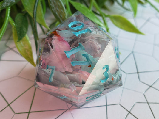 Coral Forest | Recycled Resin Jumbo D20
