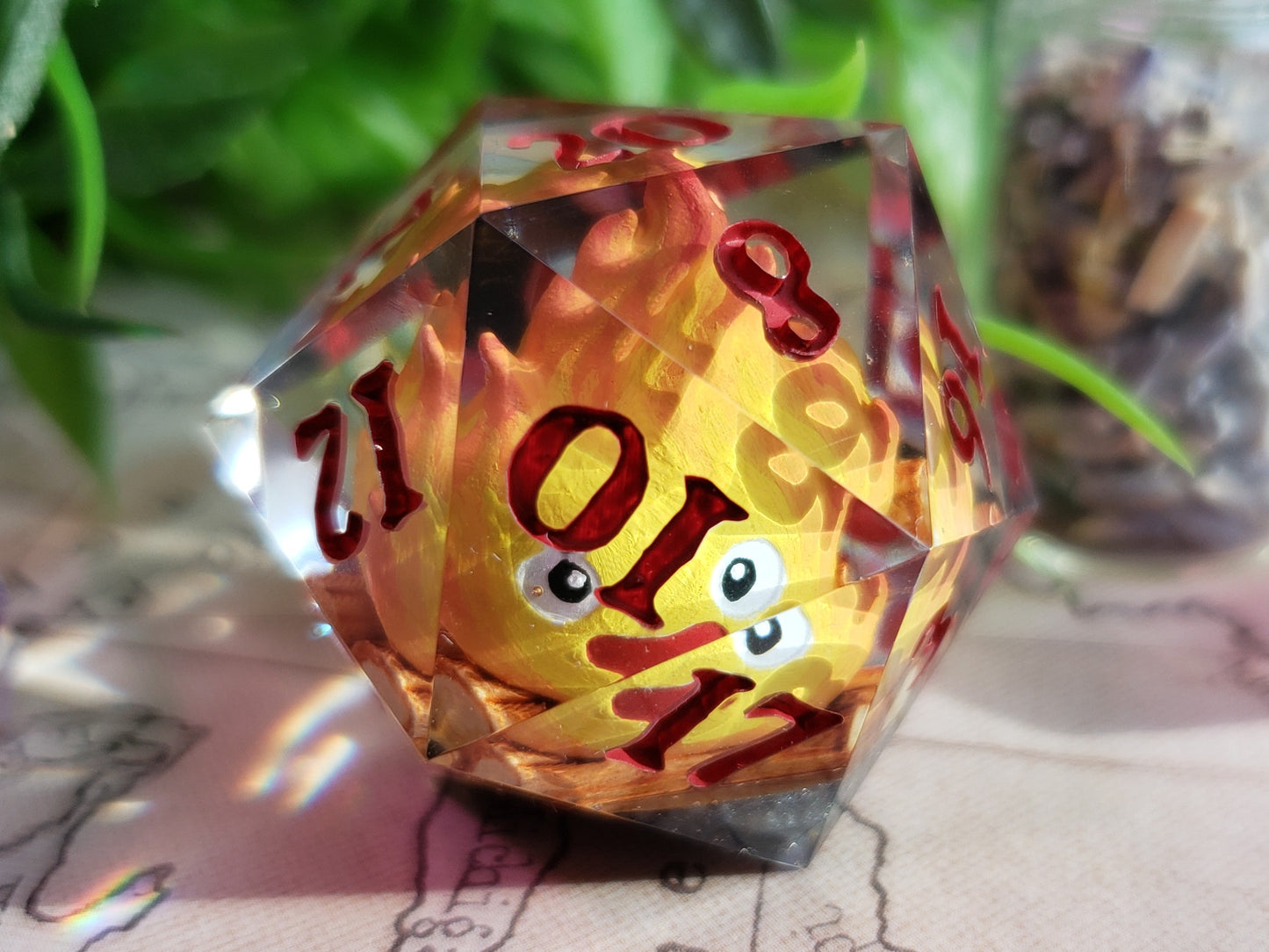Calcifer | Jumbo D20