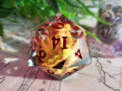 Calcifer | Jumbo D20