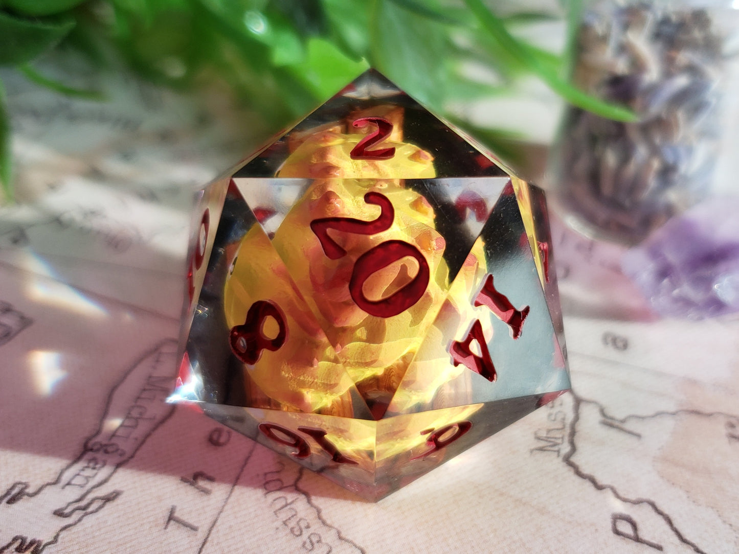 Calcifer | Jumbo D20