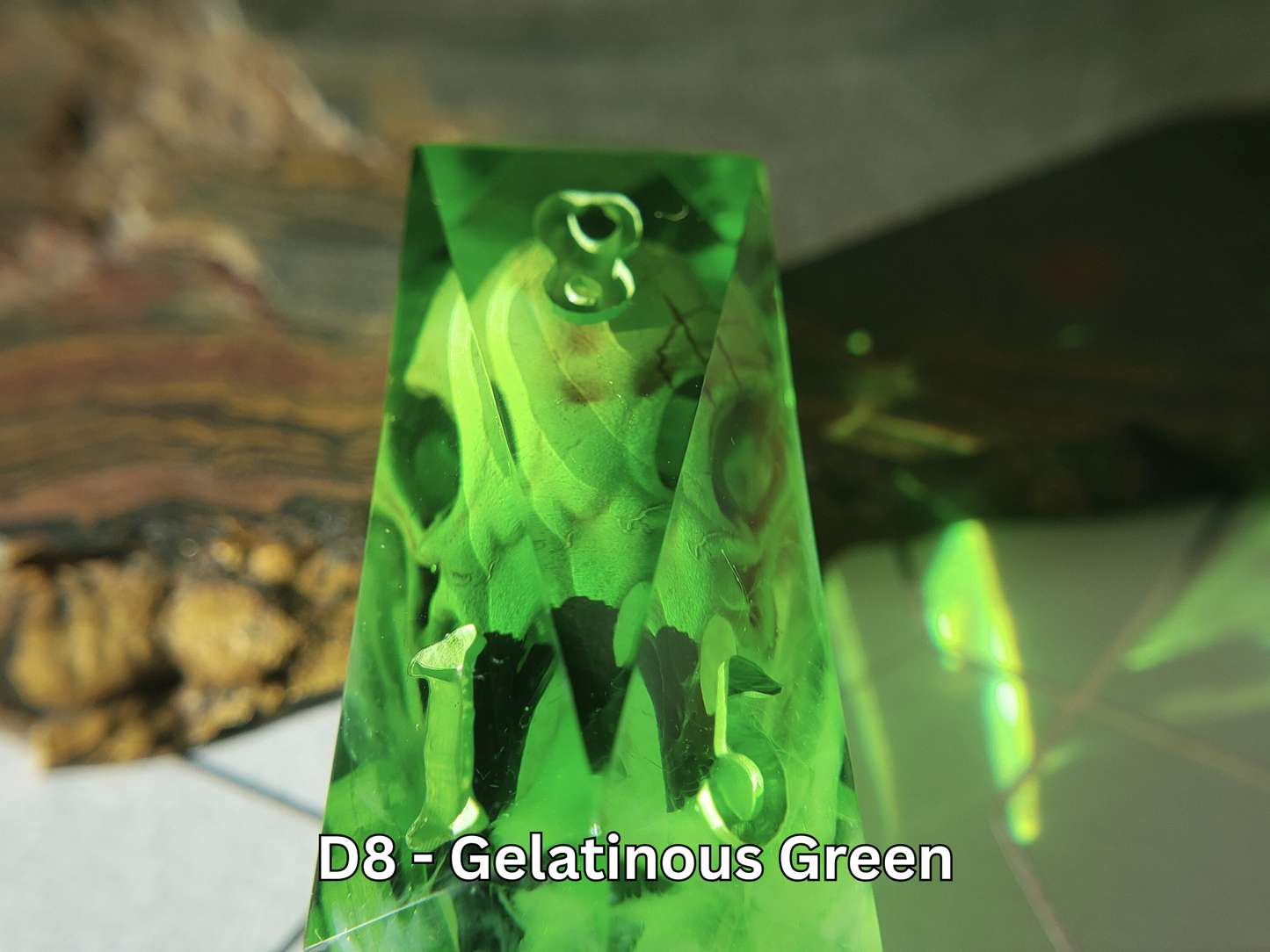 Raven Skull Dice Singles