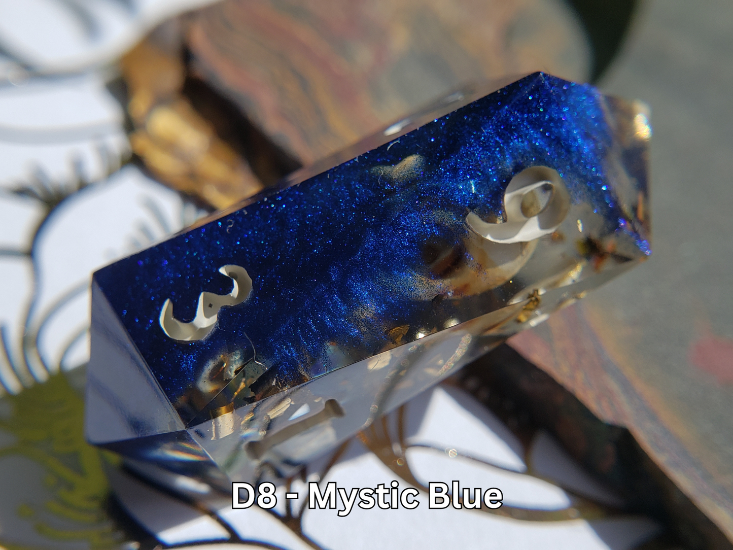 Raven Skull Dice Singles