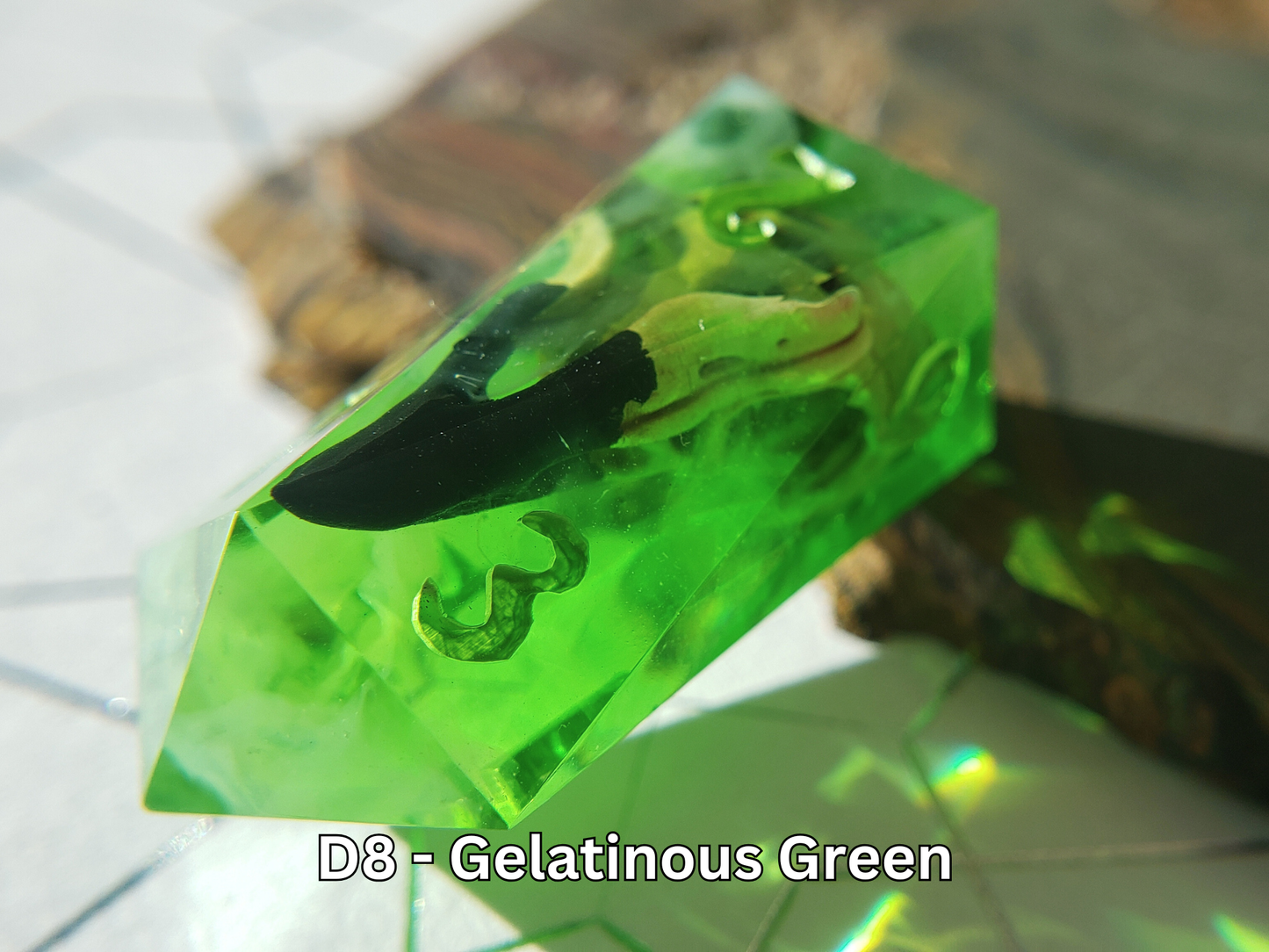 Raven Skull Dice Singles