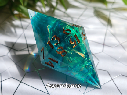 Gem-Shaped 'Stabby' D20