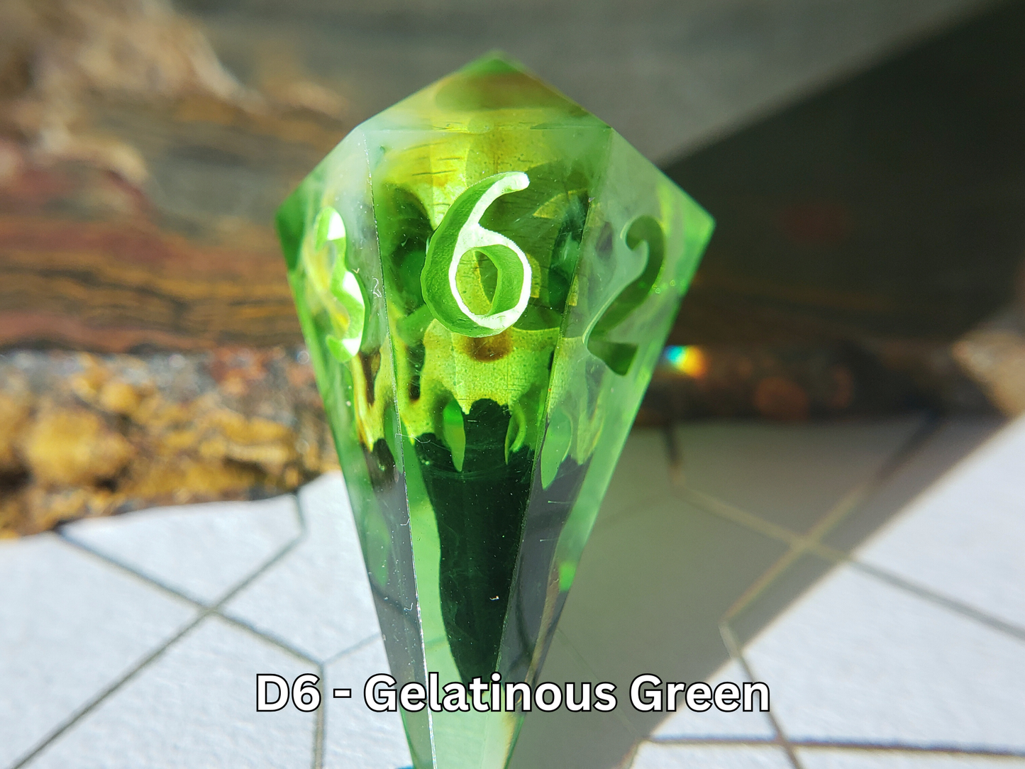 Raven Skull Dice Singles