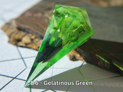 Raven Skull Dice Singles